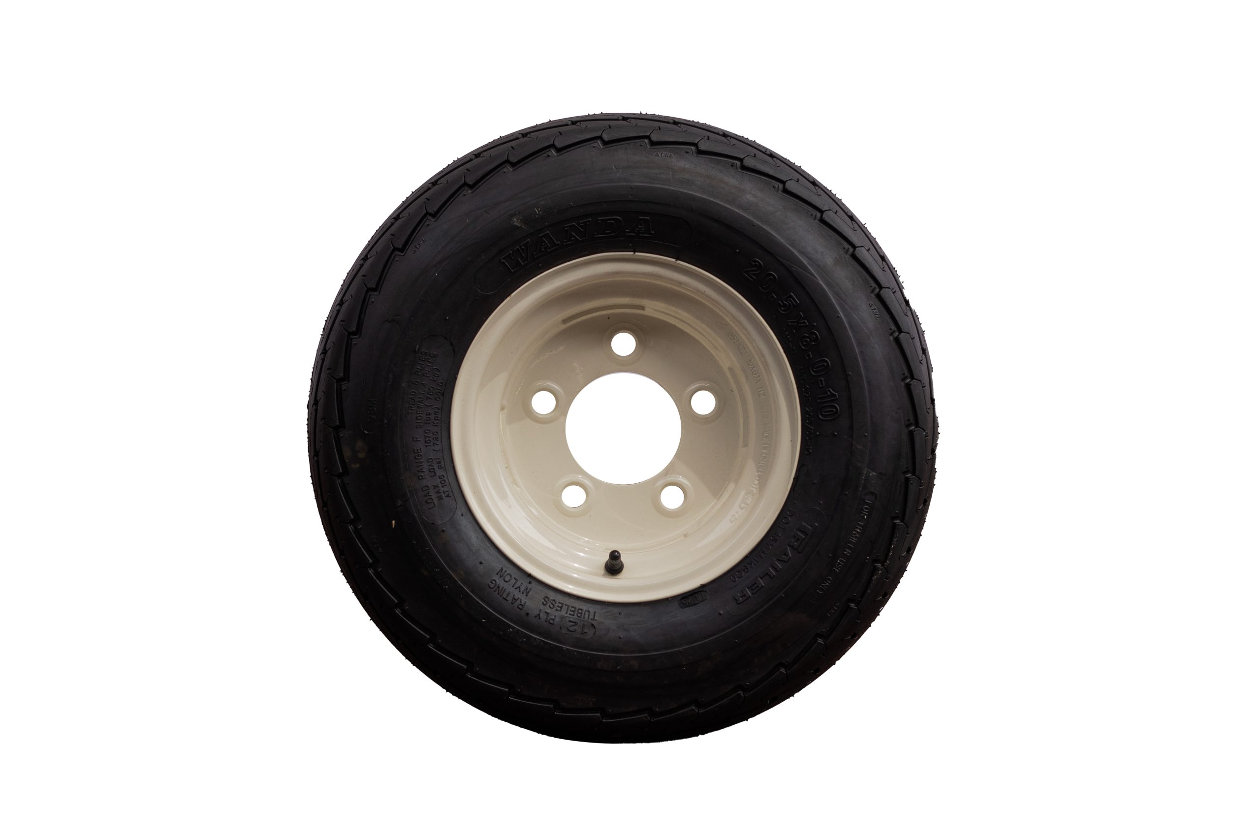 LLANTA ARO 10 C/ NEUMATICO 12 TELAS 20.5X8.X10