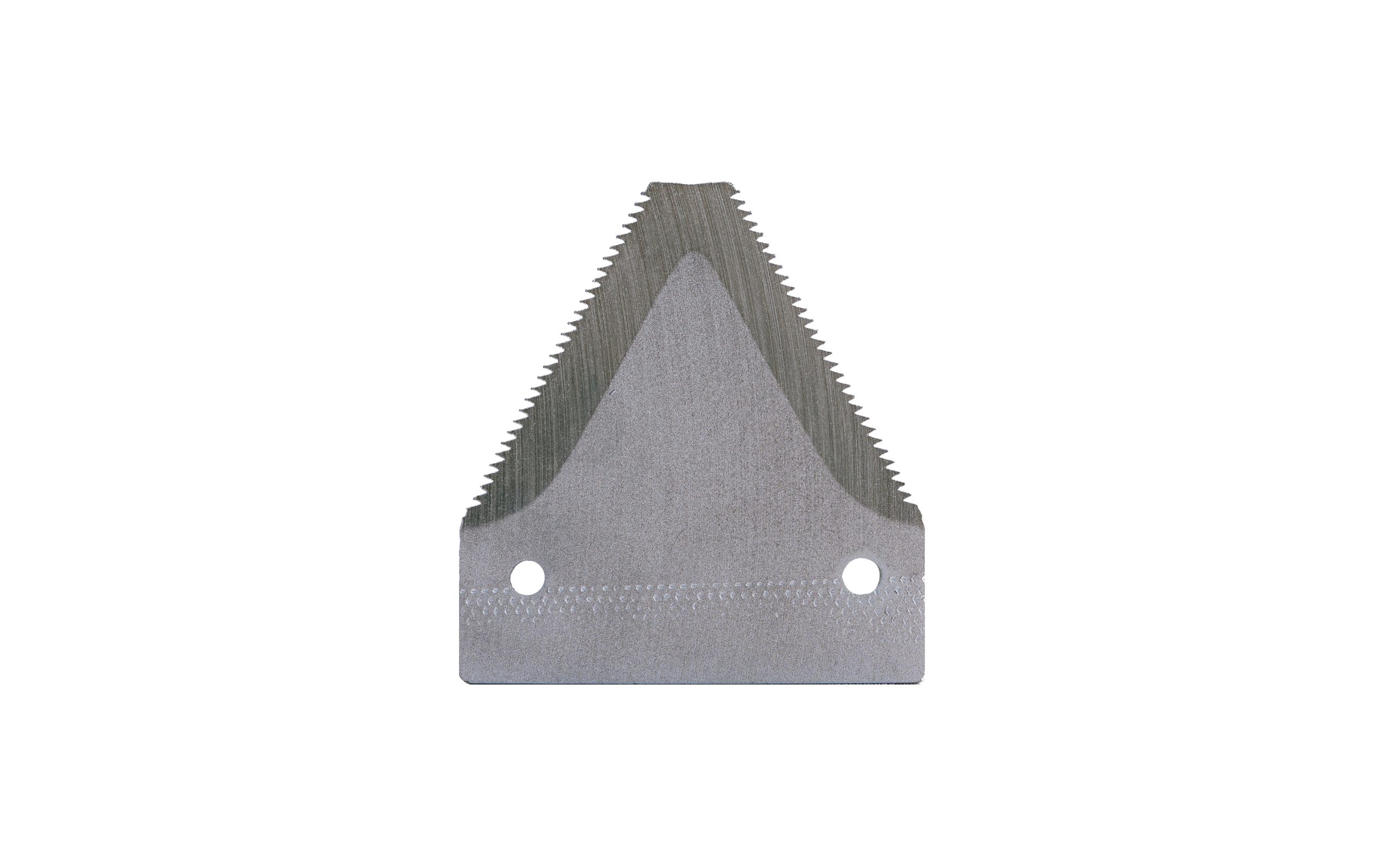 CUCHILLA PARA SEGADORA N. HOLLAND TRIANGULAR DENTADA ARRIBA 211-211