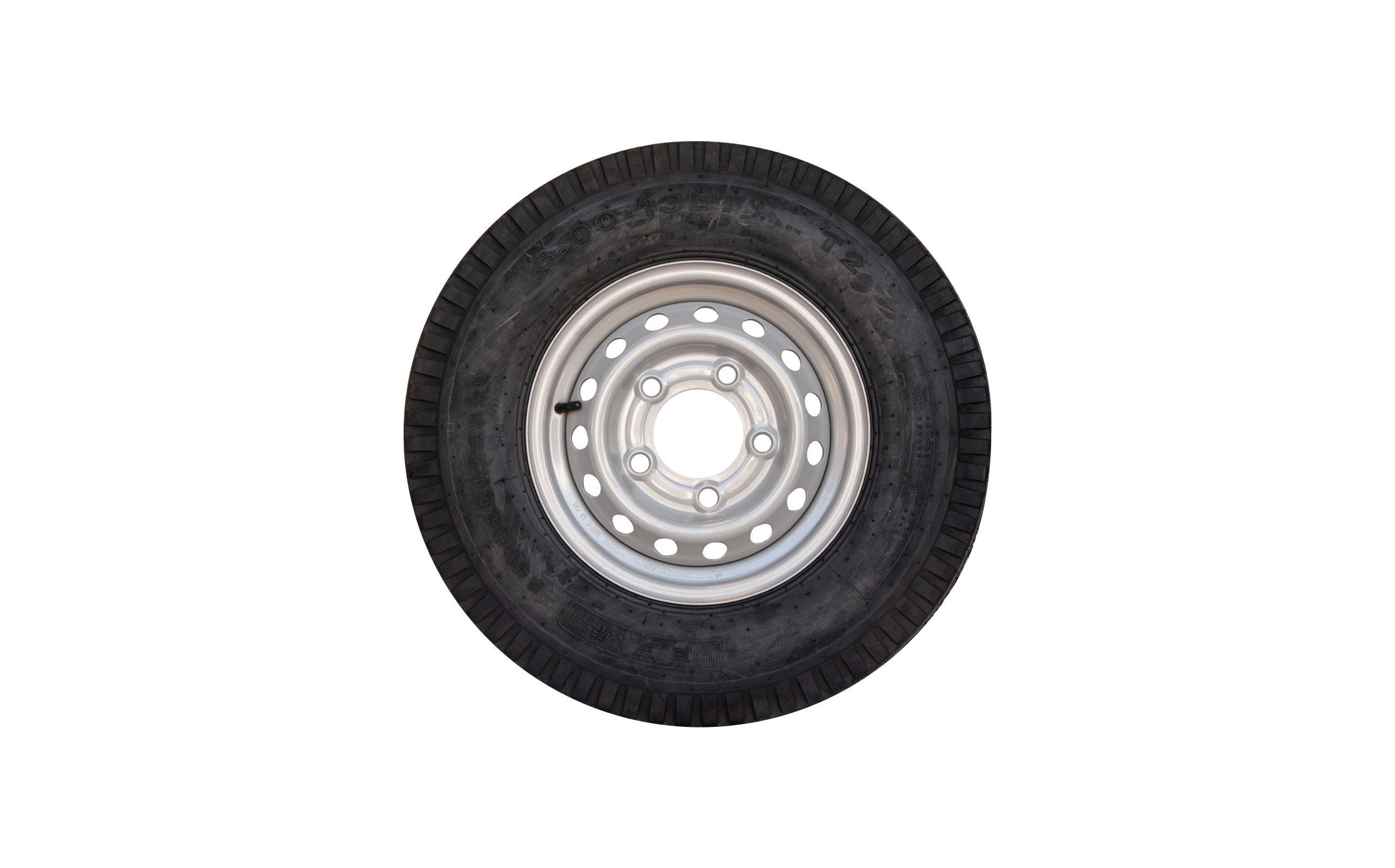 LLANTA ARO 13 C/ NEUMATICO 600X13 5 PERF.